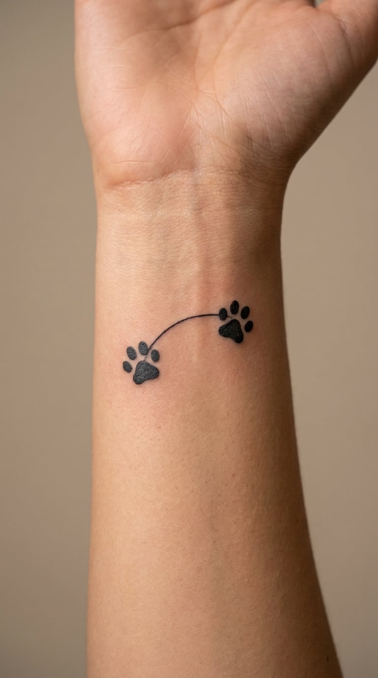 Two Small Paw Prints