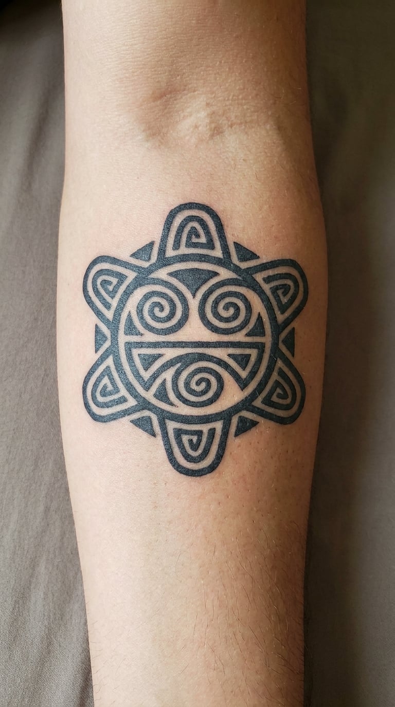 Taíno Sun Symbol