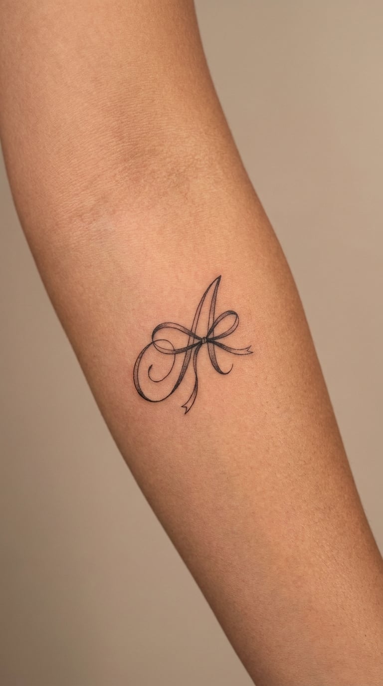 Minimal Ribbon Initial
