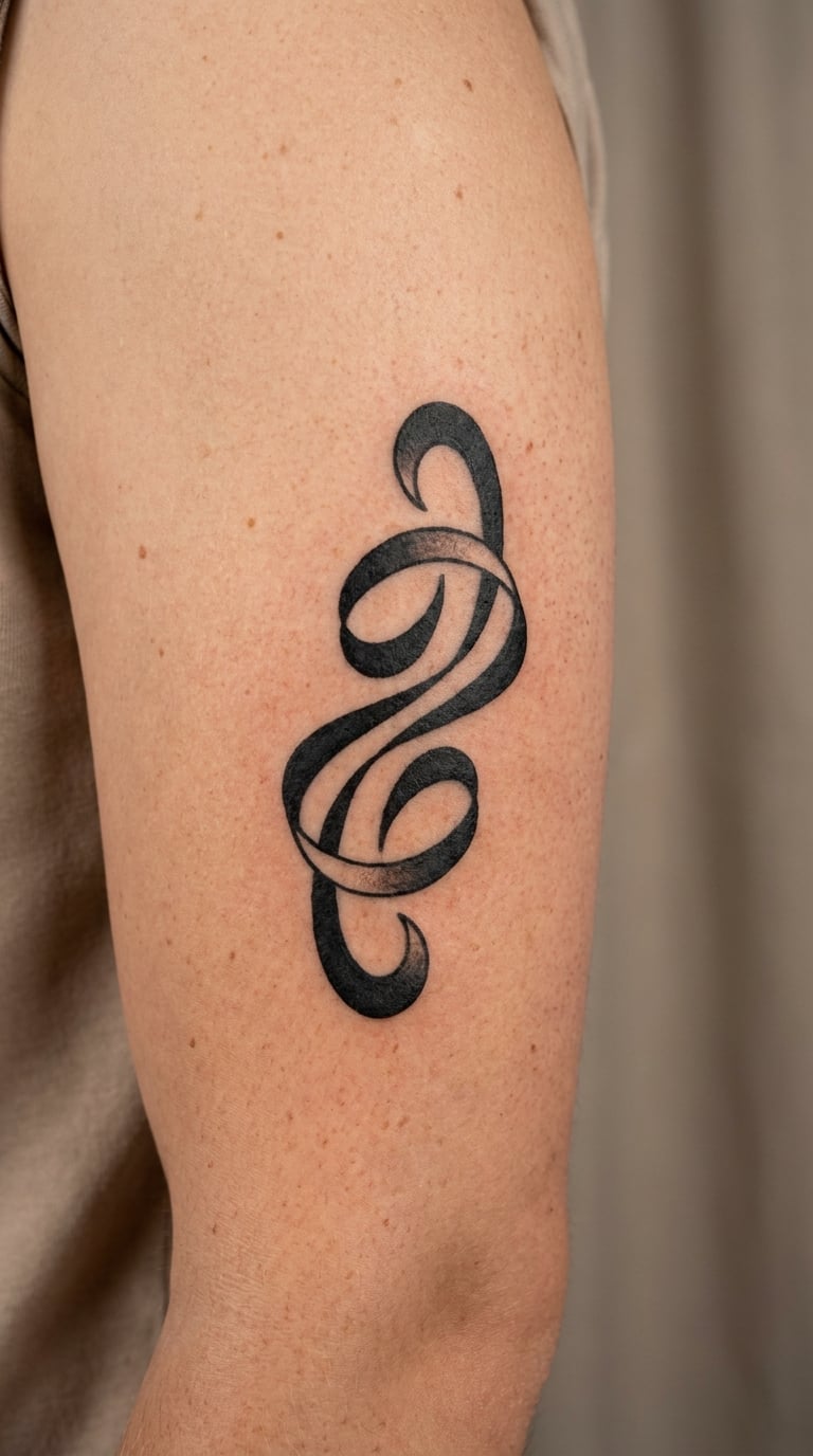 Blackwork Curling Ribbon