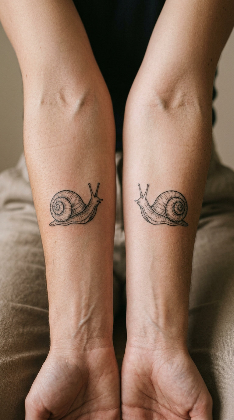 Two Snails as a Matching Pair