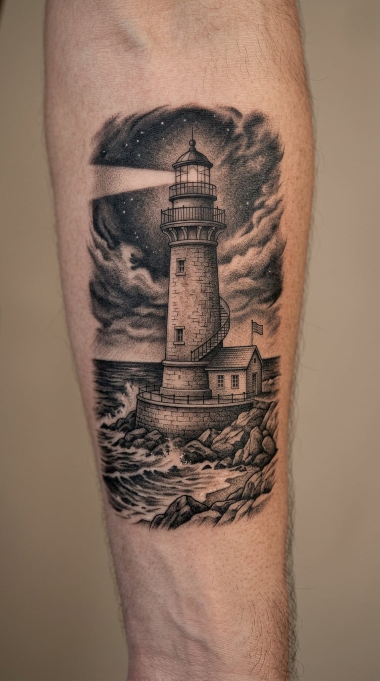 Micro-Realism Lighthouse