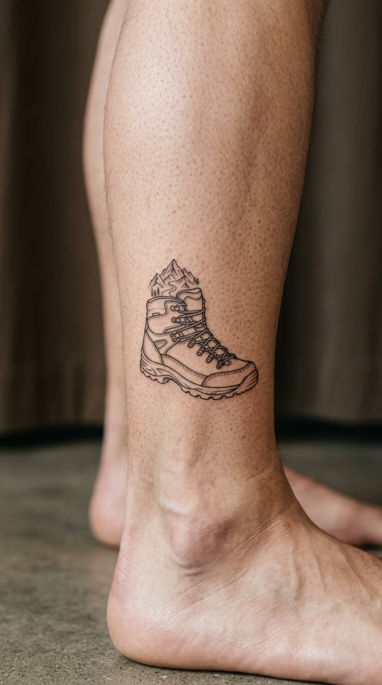 Fine-Line Hiking Boot