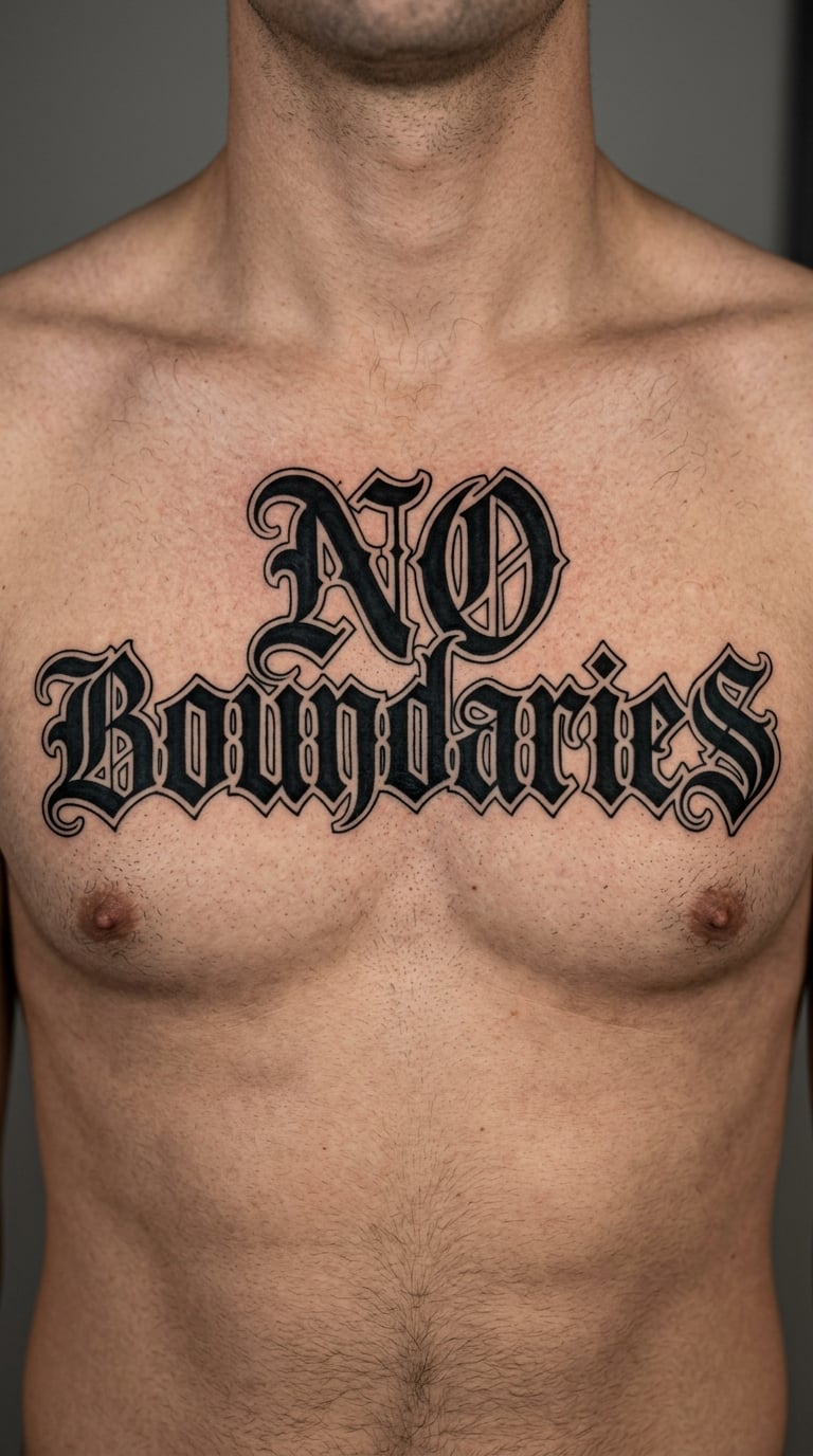 “No Boundaries” in Gothic Blackwork