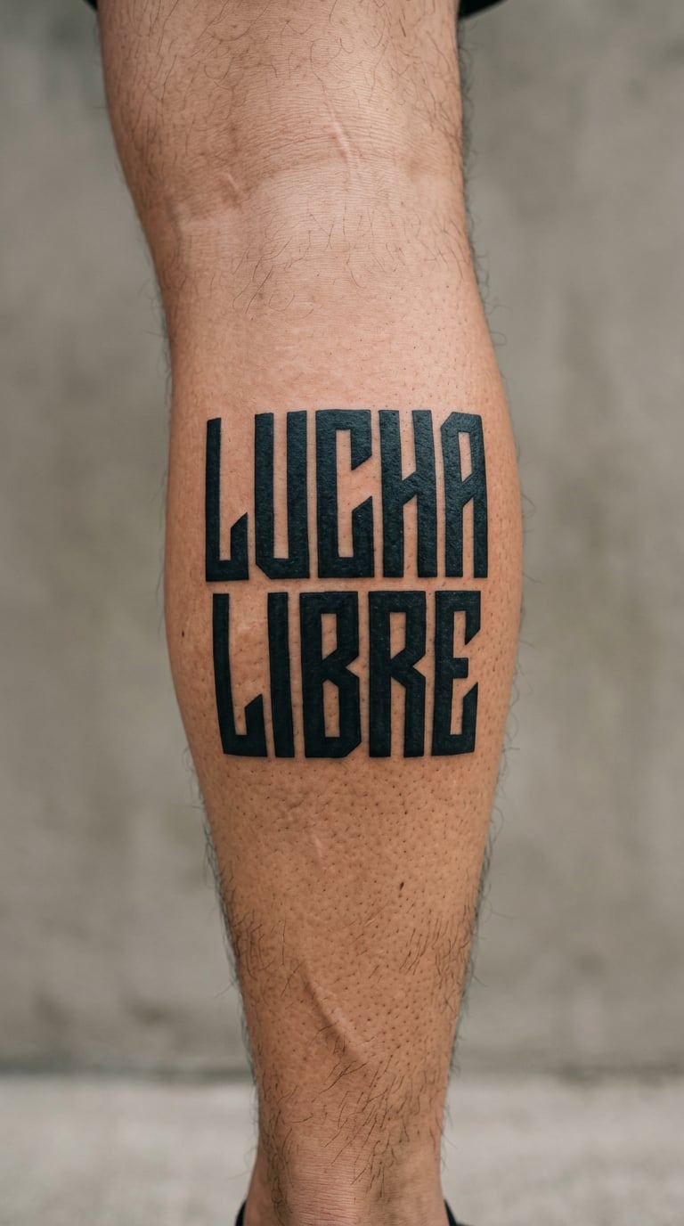 “Lucha” in Chicano Blackwork