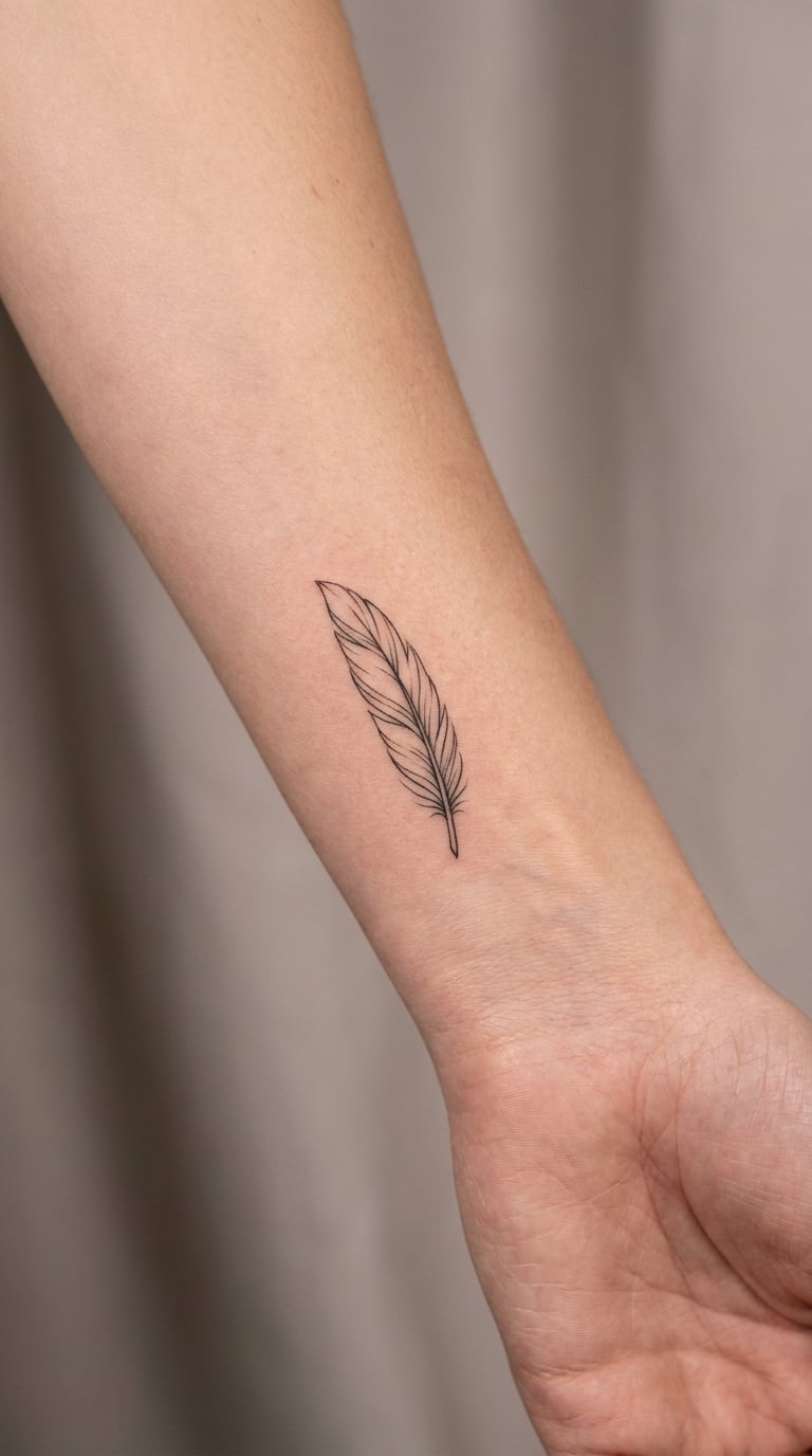 Small Micro Feather