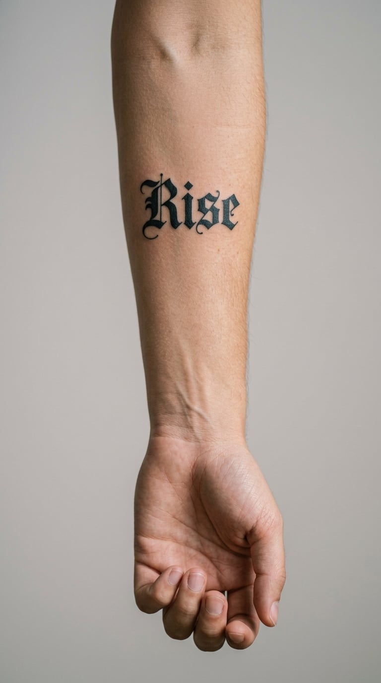Gothic Serif “Rise”