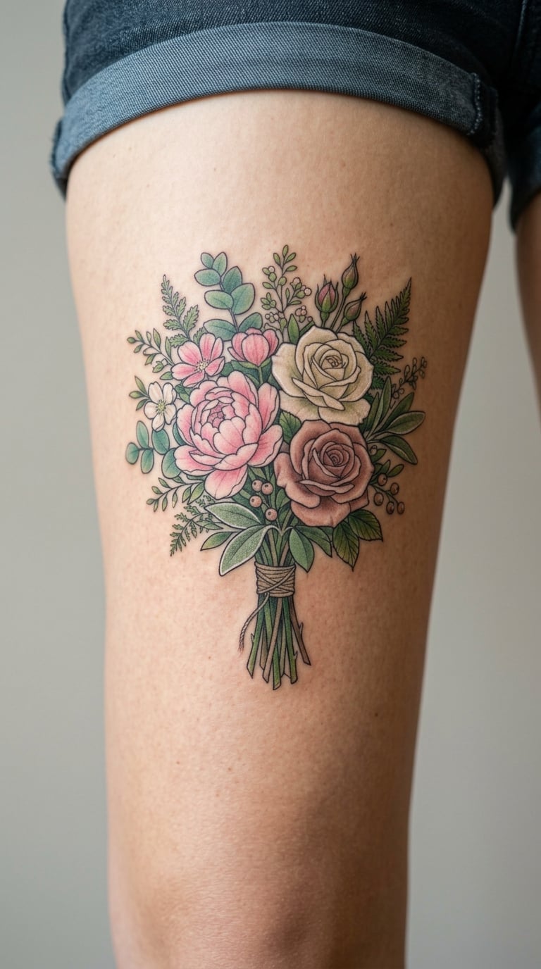 Floral Bridal Bouquet