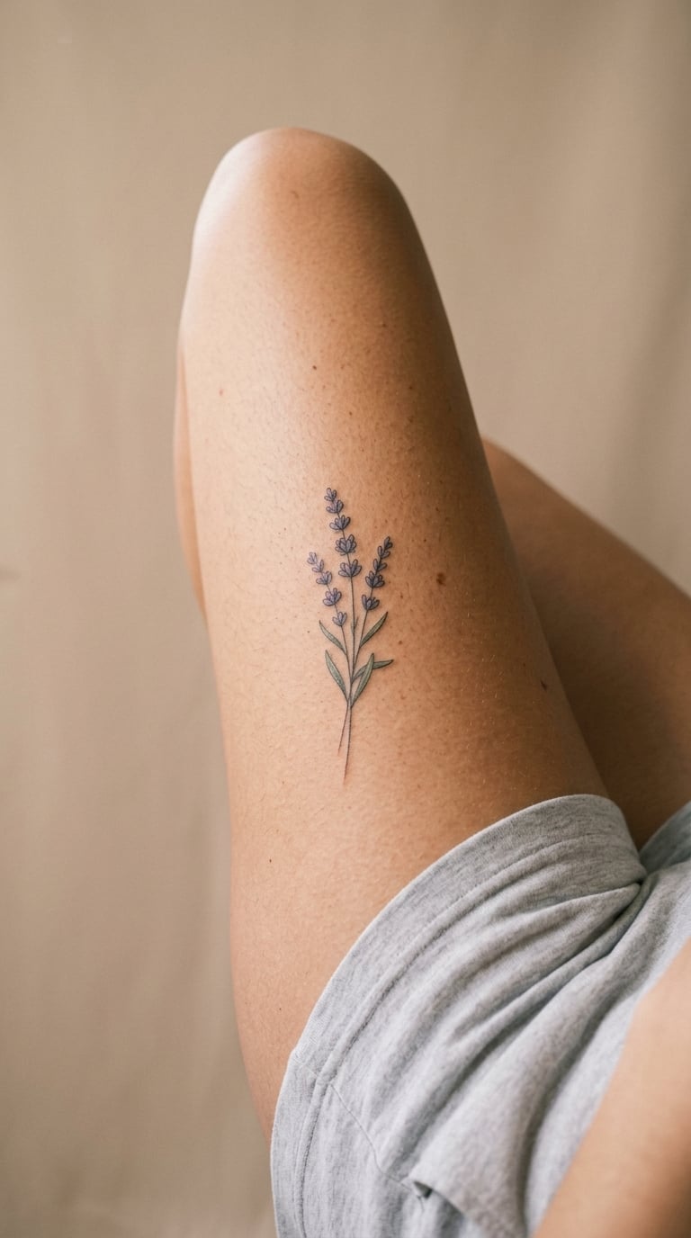 Lavender Stems