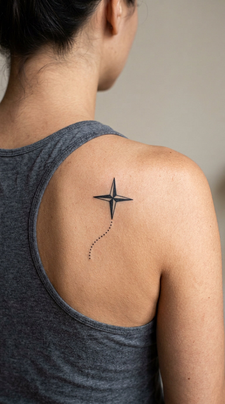 Guiding Star with a Minimal Trail