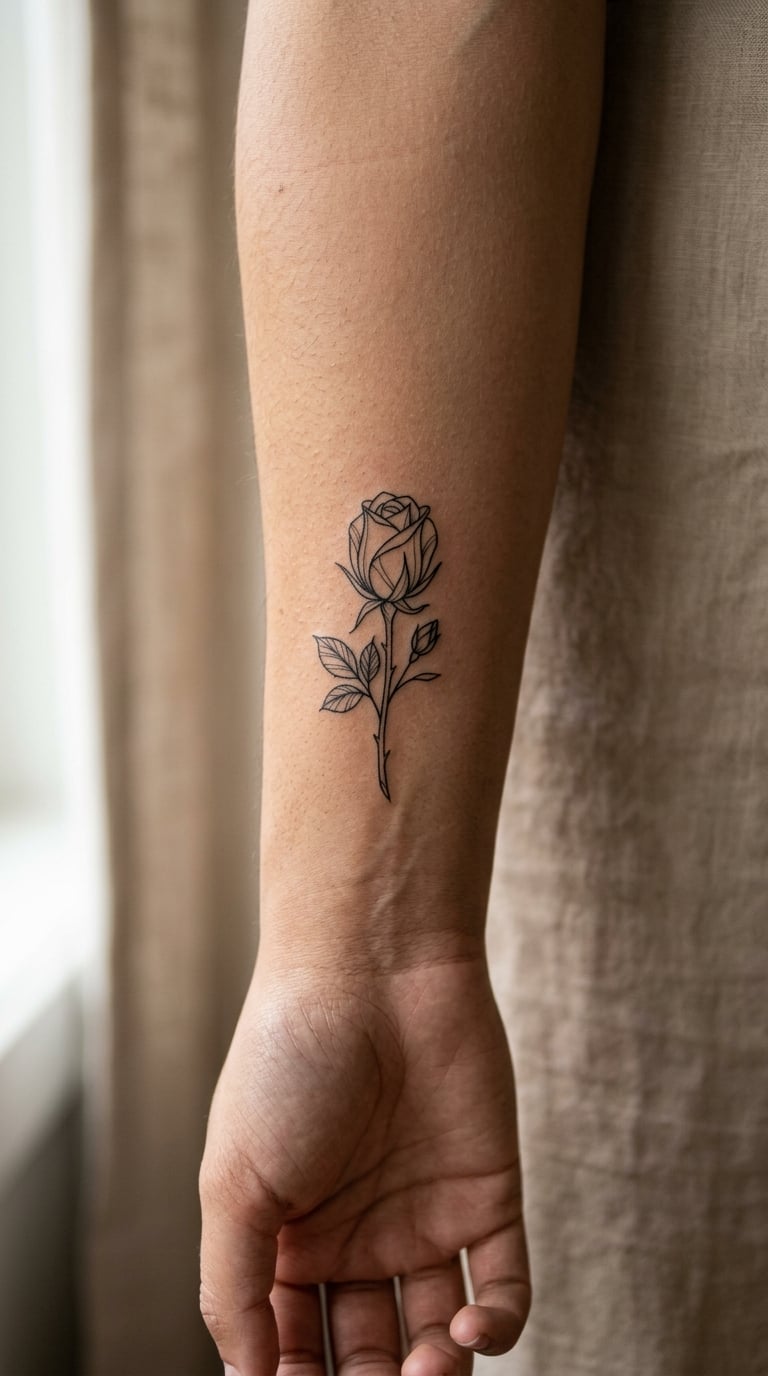 Fine-Line Rosebuds
