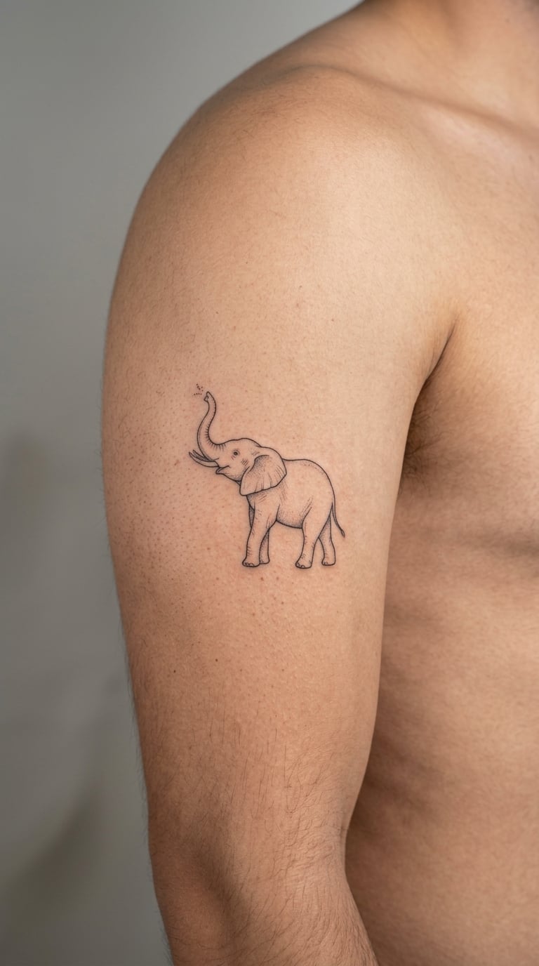 Matching Small Elephant