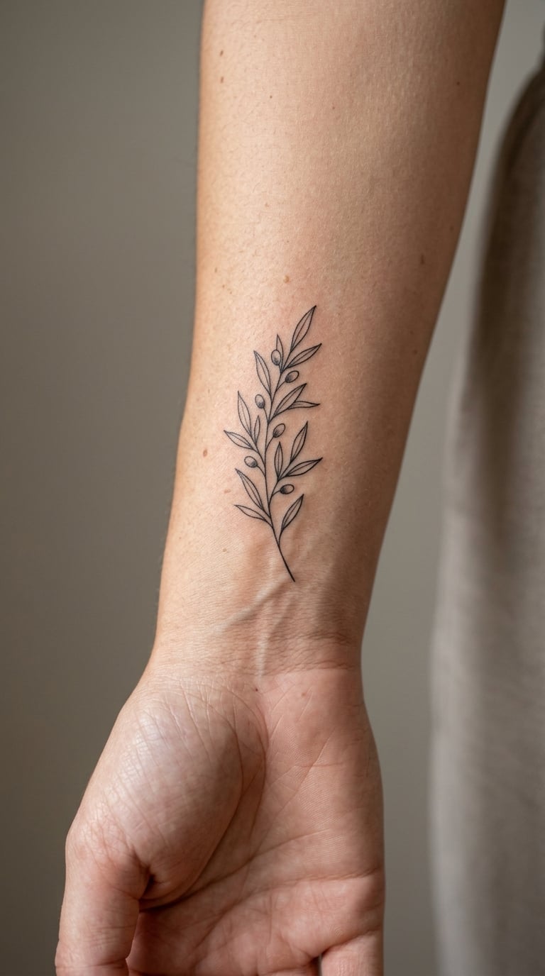 Matching Olive Branch