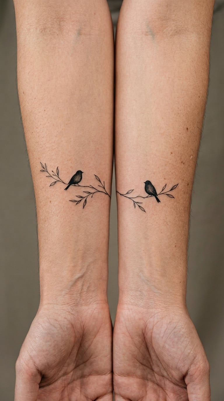 Matching Tiny Birds on a Branch