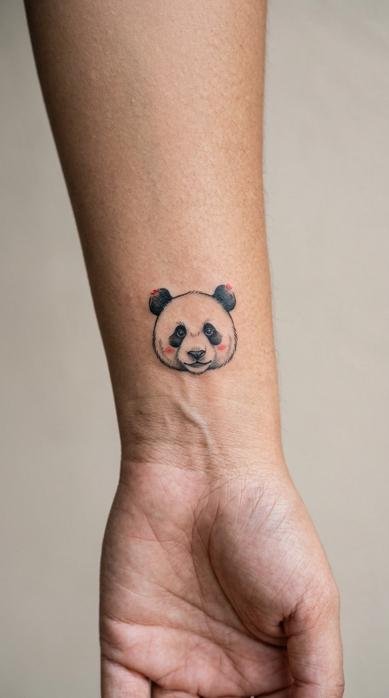 Red Ink Panda Accent