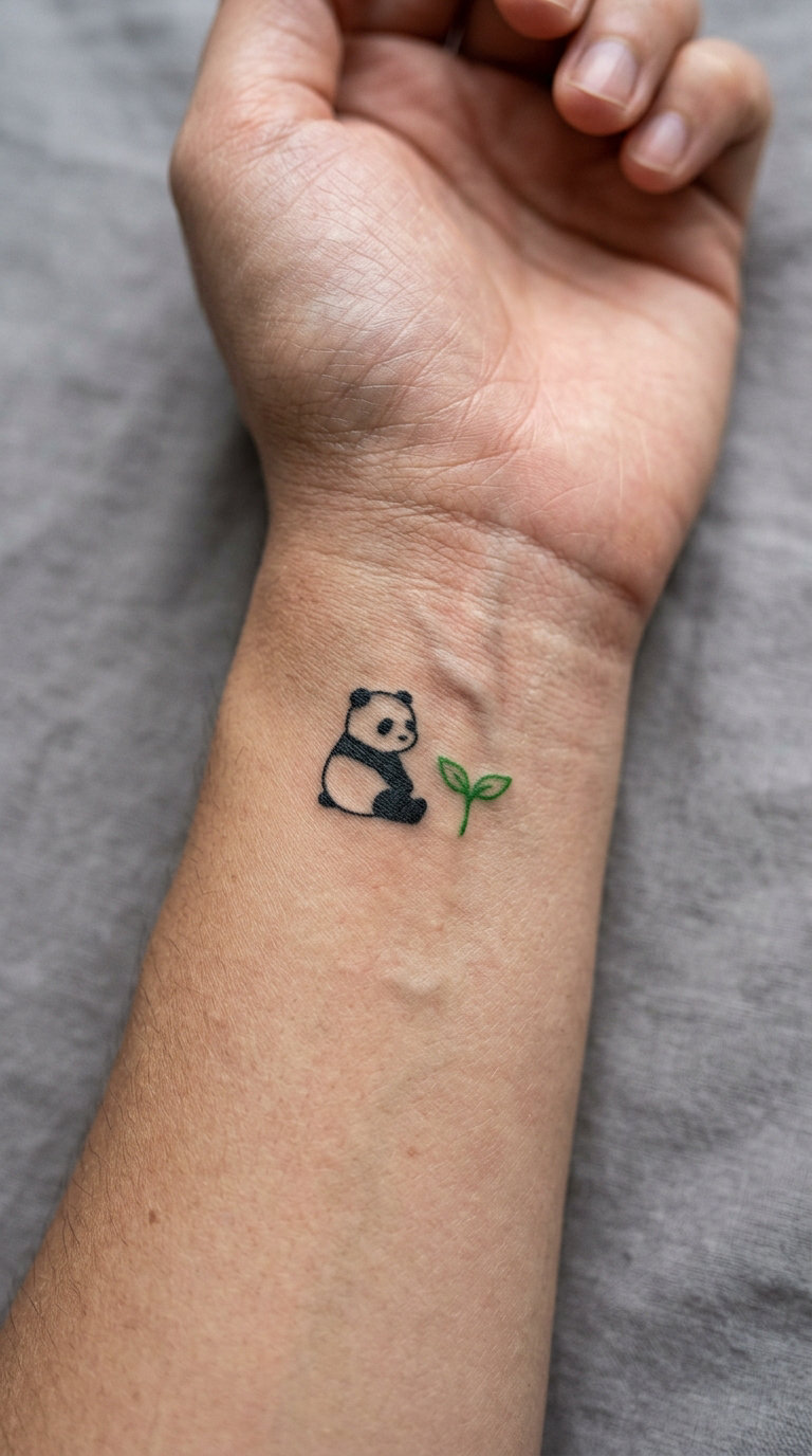 Tiny Panda and Matching Sprout