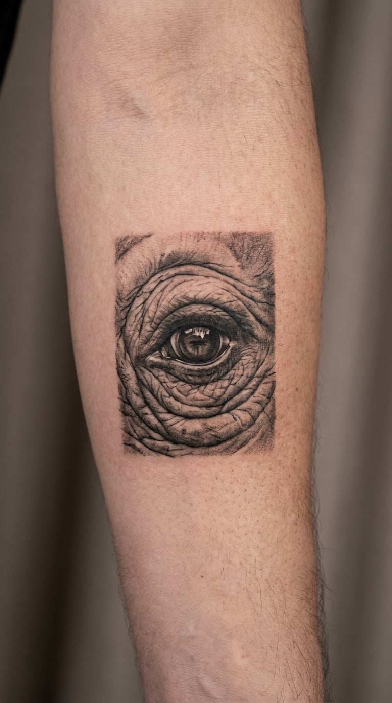 Micro Realism Rhino Eye