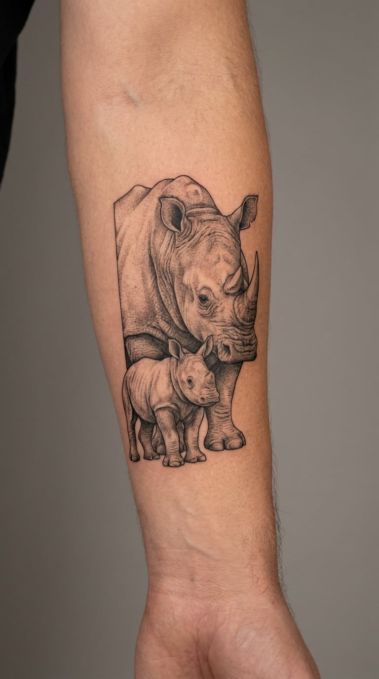 Full Rhino and Calf Sleeve Panel