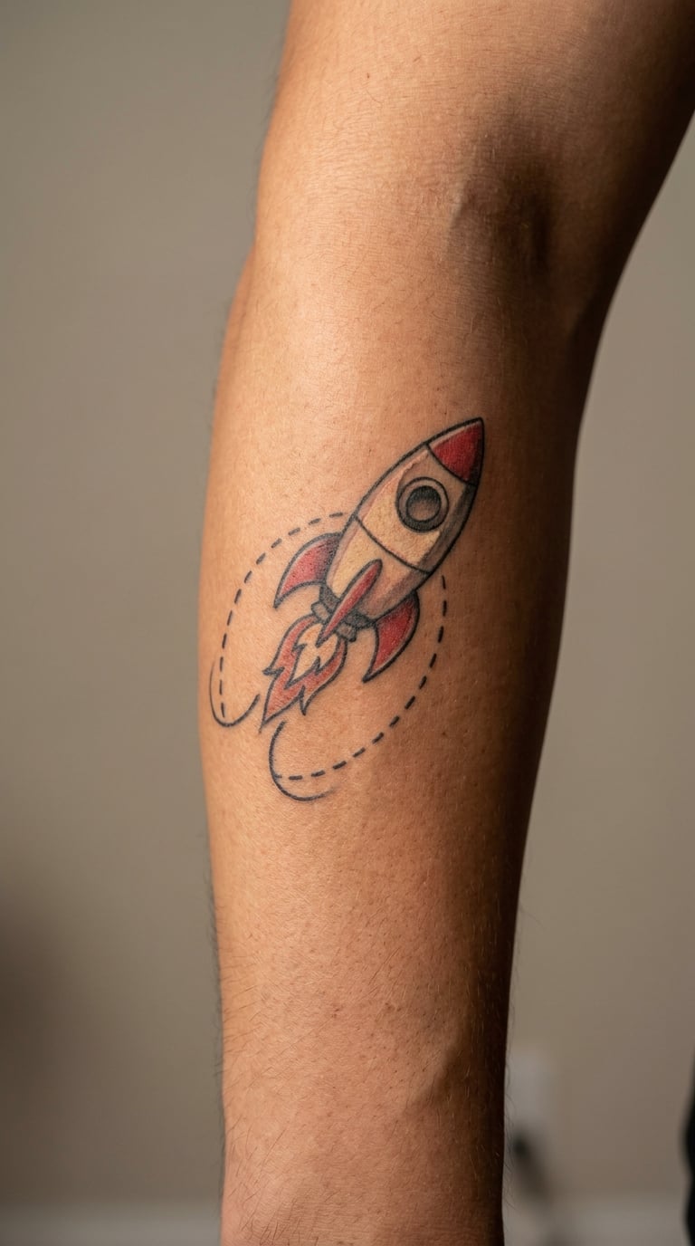 Rocket Launching from an Orbit