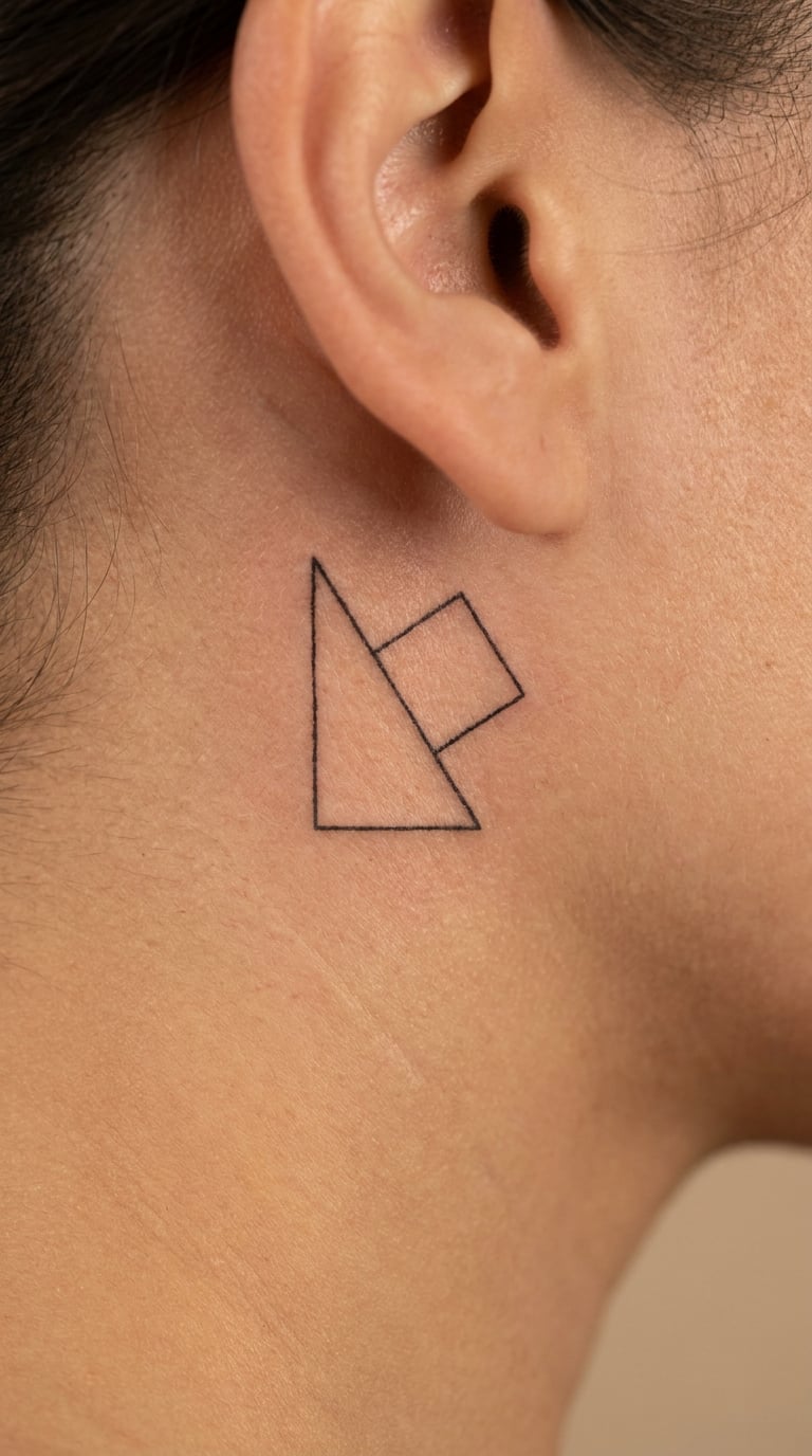Geometric Pythagorean Triangle
