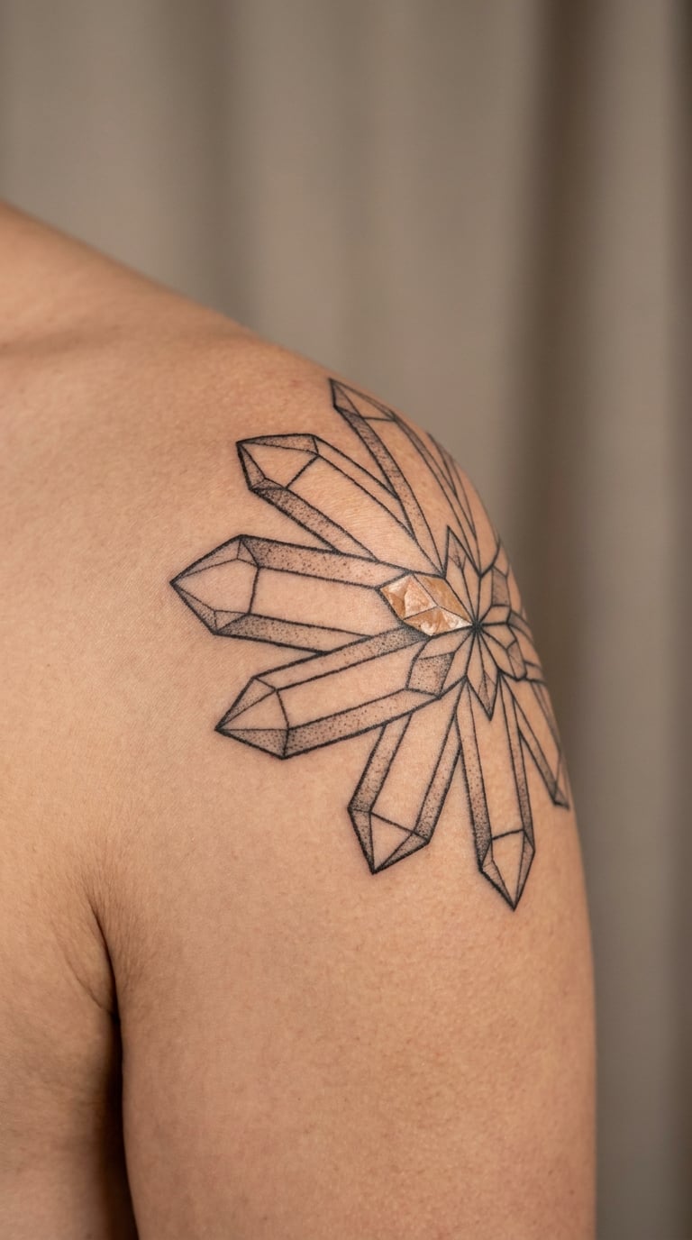 Quartz Crystal Lattice
