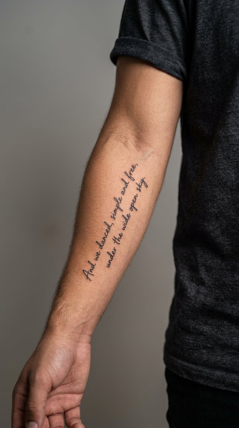 Scribbled Chorus as a Handwritten Portrait