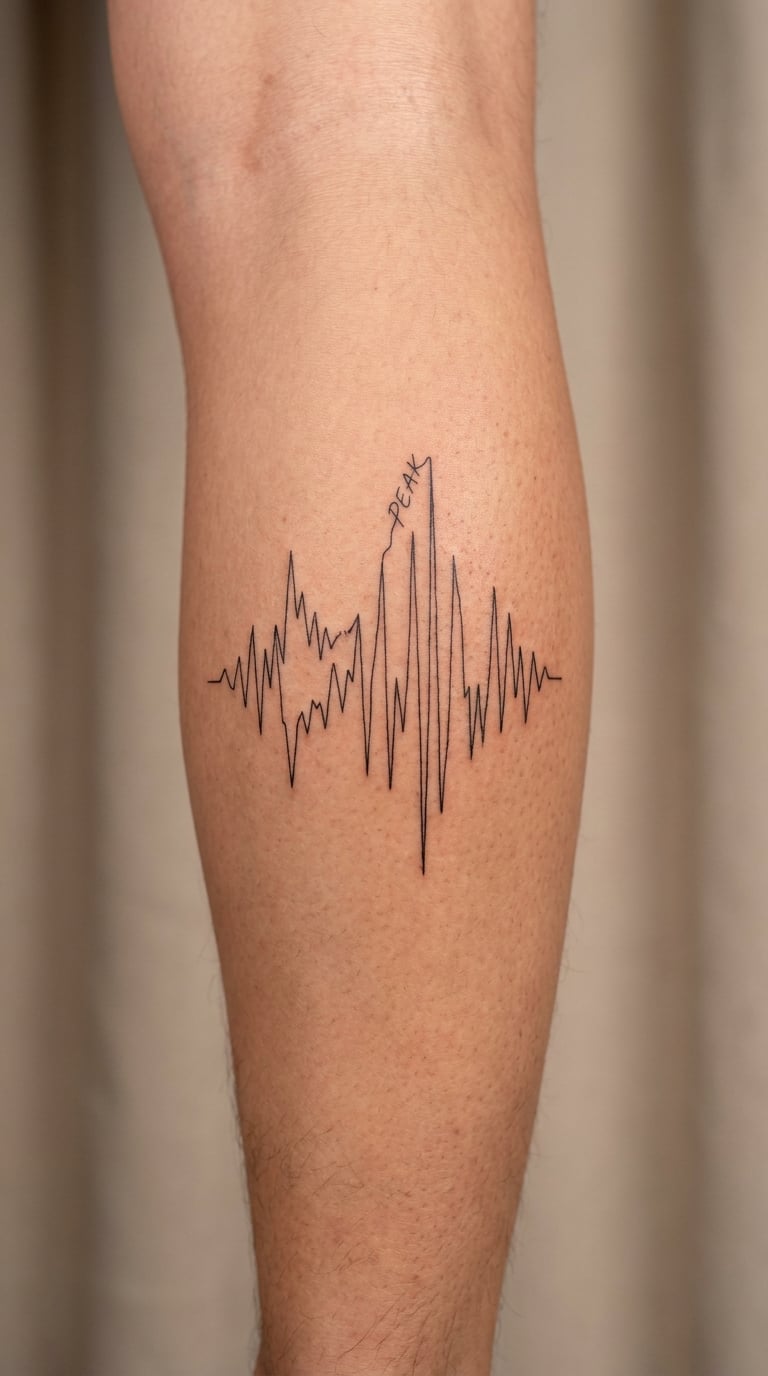 Soundwave Mountain With a Name at the Peak