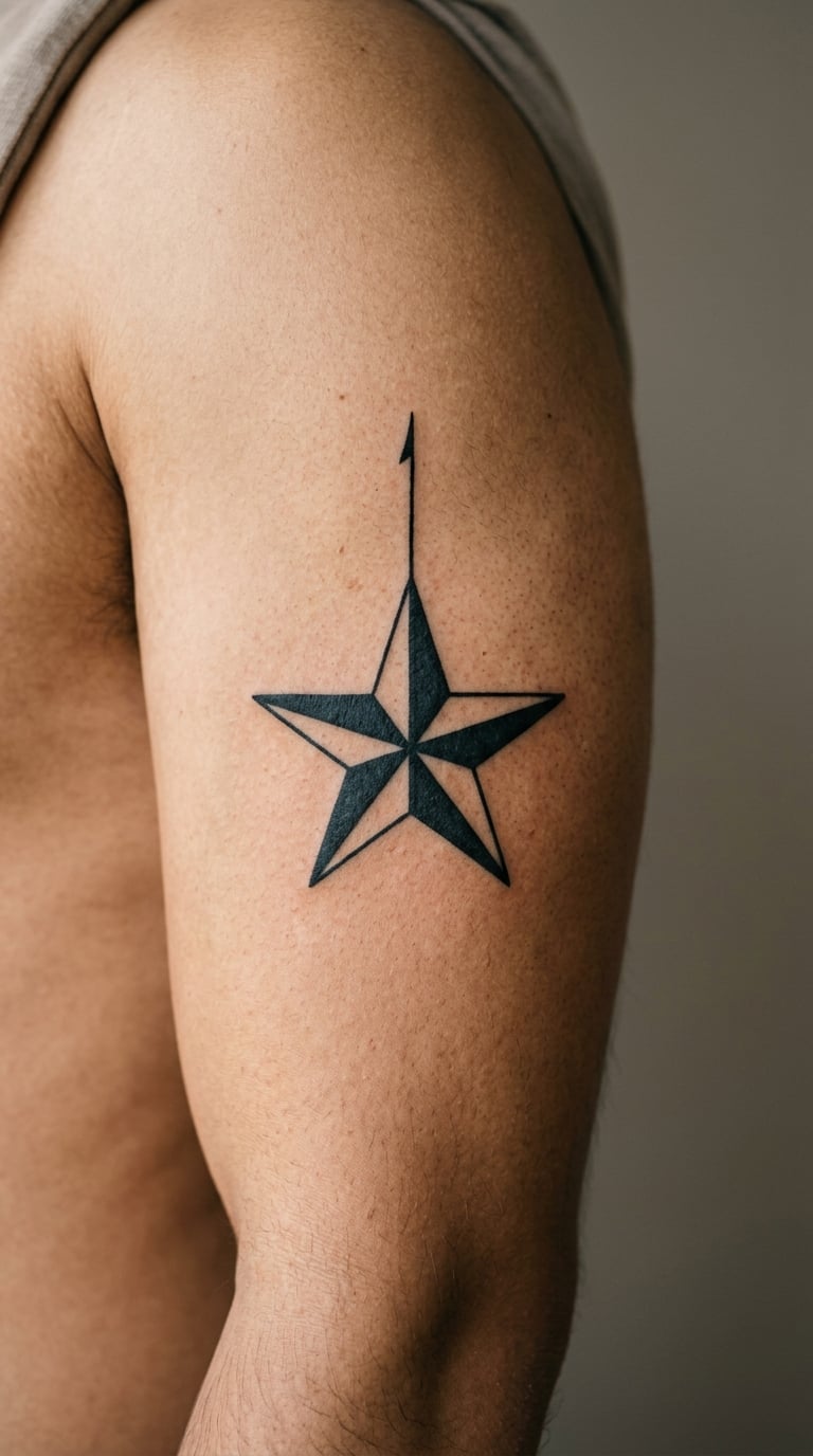 North Star with True North