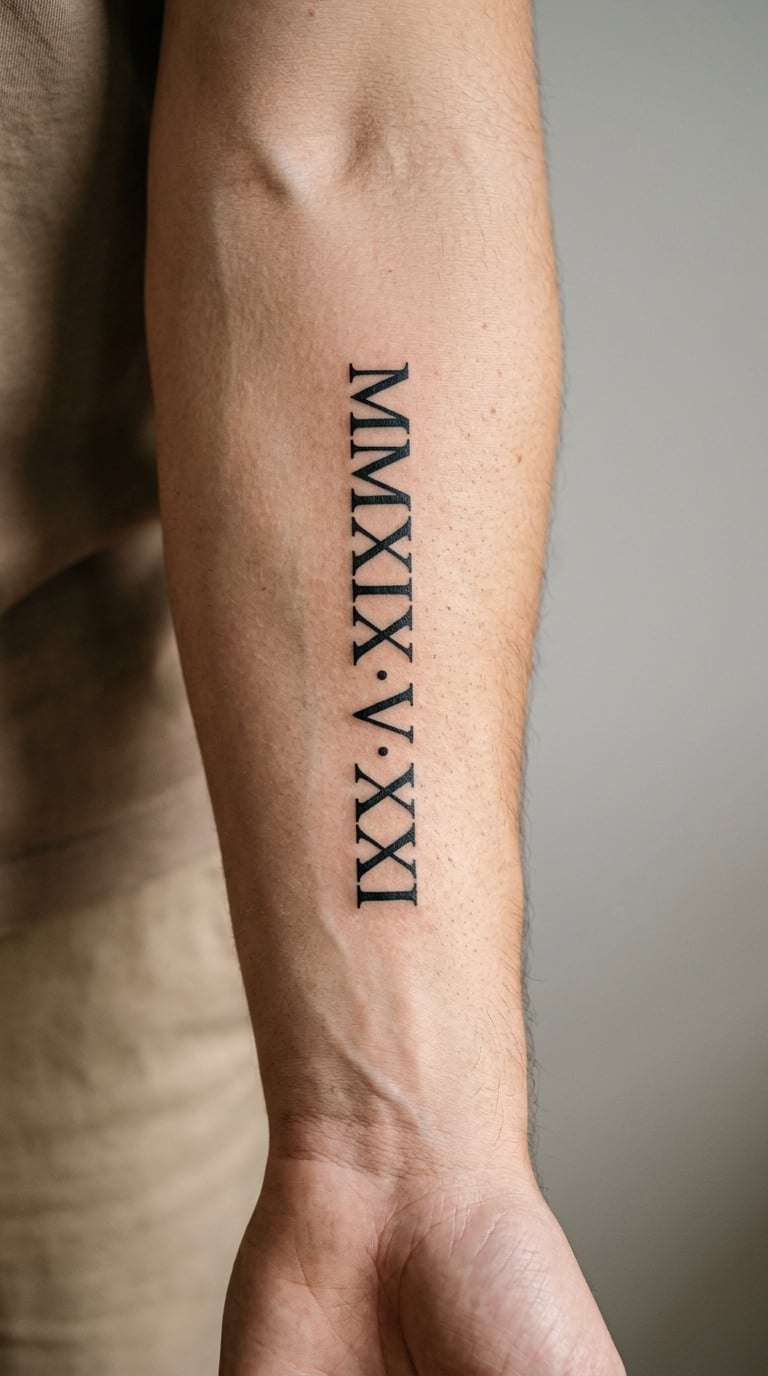 Roman Numeral Date
