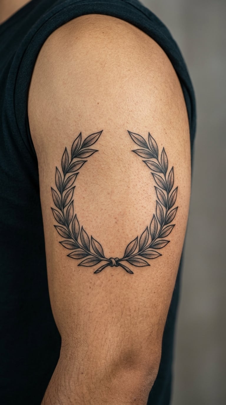 Small Laurel Wreath