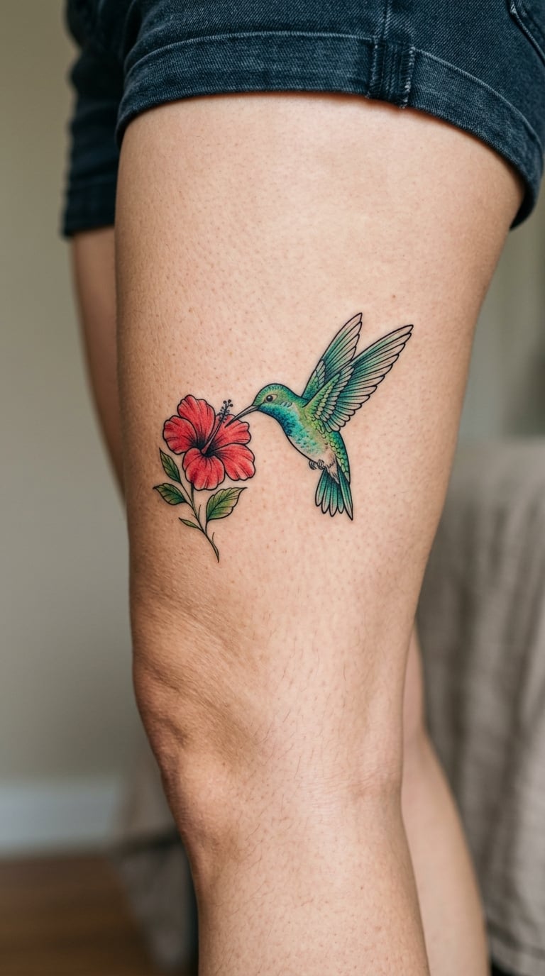Hummingbird in Flight