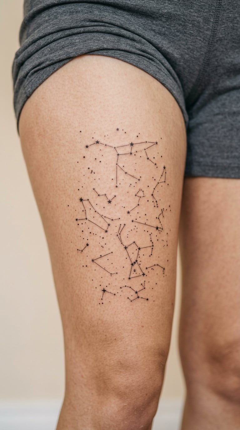 Small Star Map Constellation