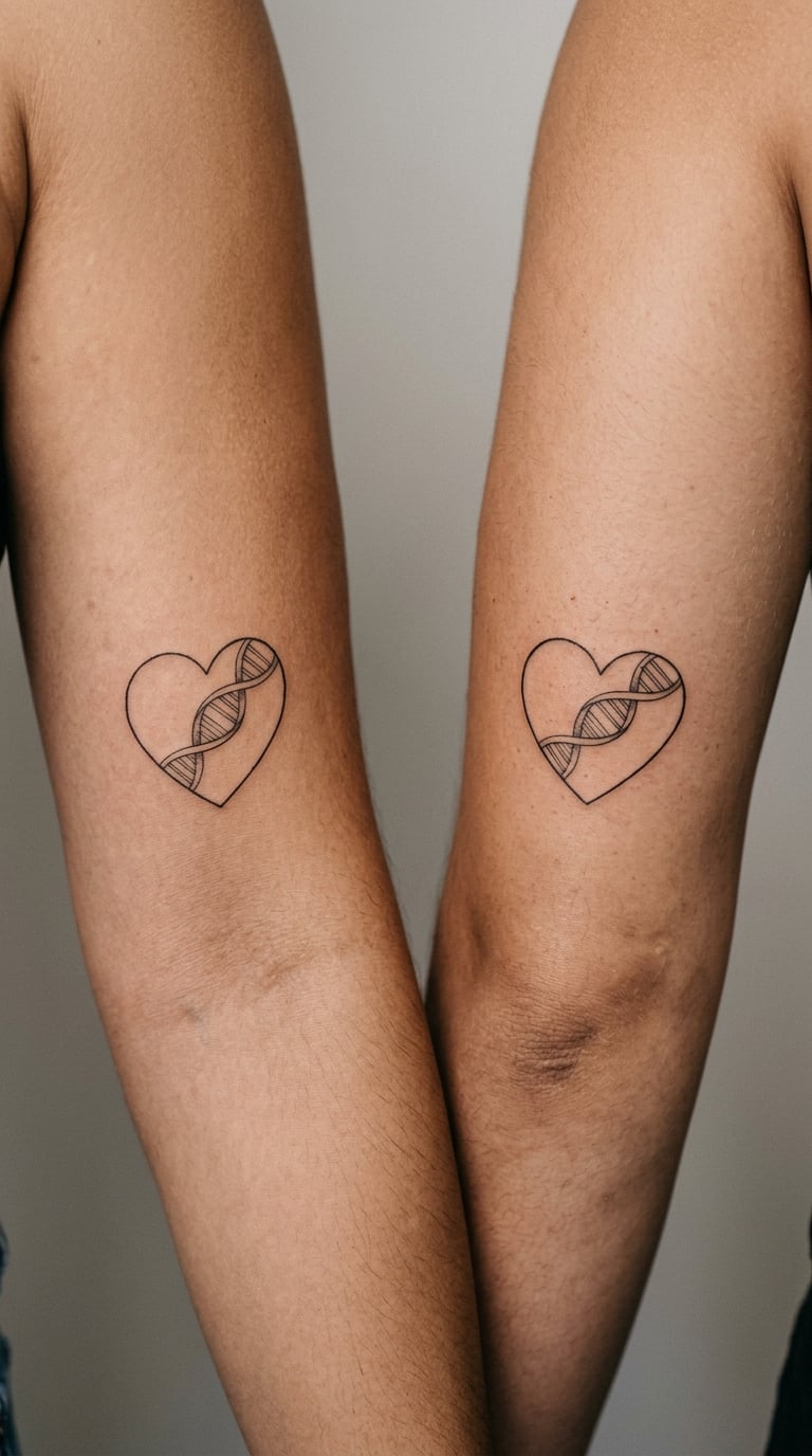 Matching Hearts with Shared DNA Helix Fragment