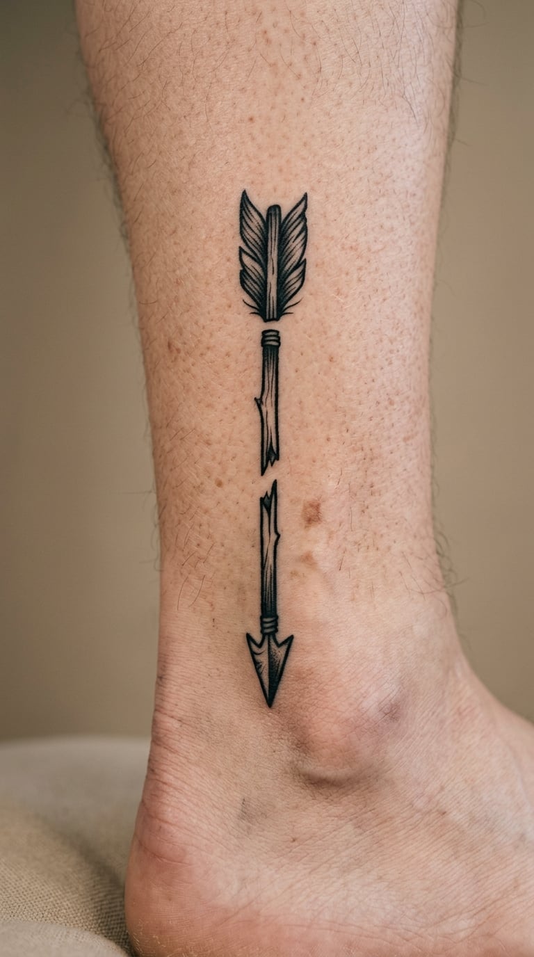 Broken Arrow on the Ankle