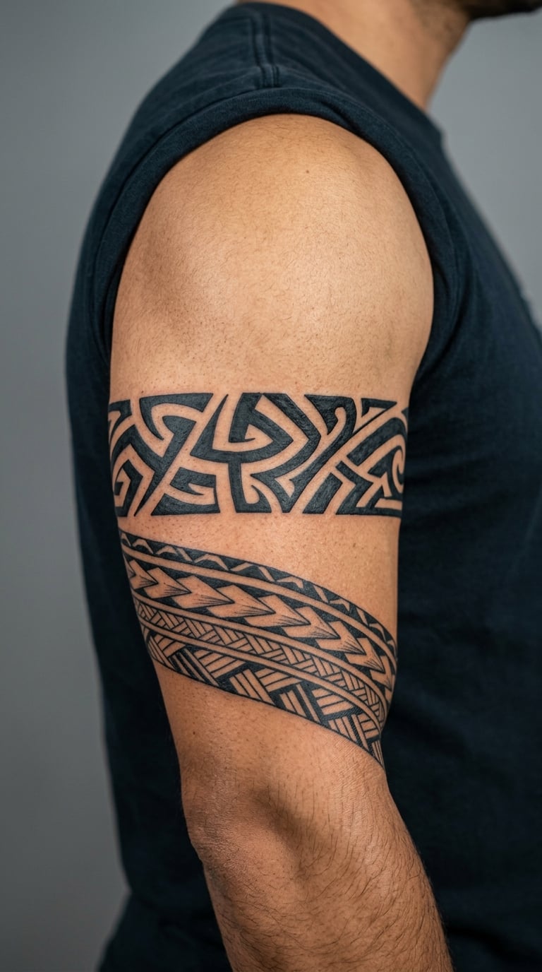 Tribal-Style Armband Extension