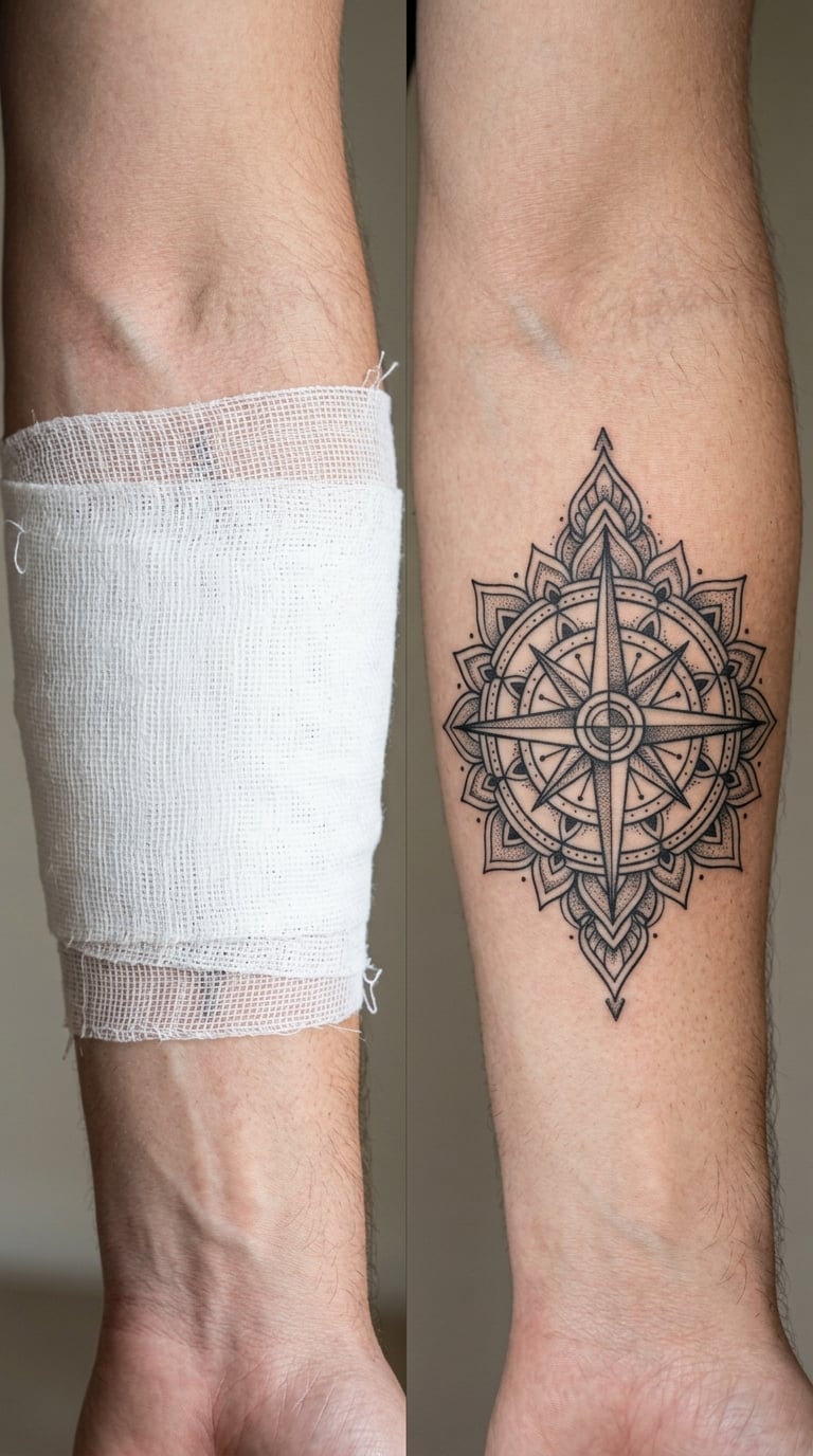 Tattoo Care and Healing Timeline by Week