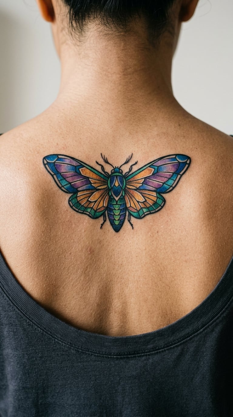 Stained-Glass Moth