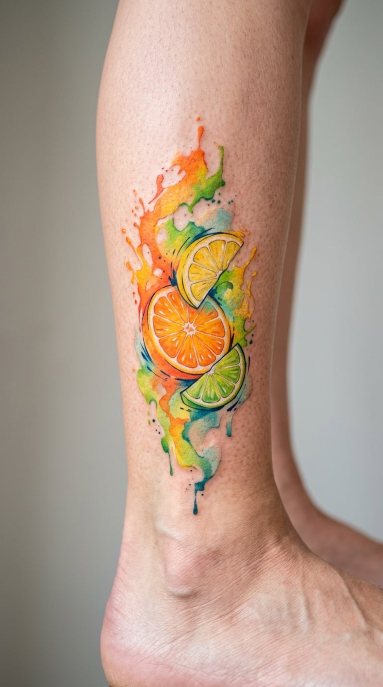 Citrus Slice Splash