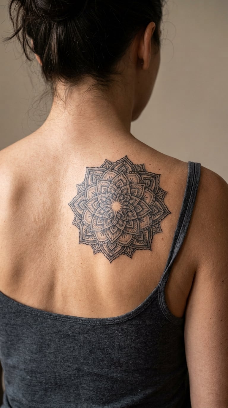 Ornamental Lace and Mandala Cover-Up