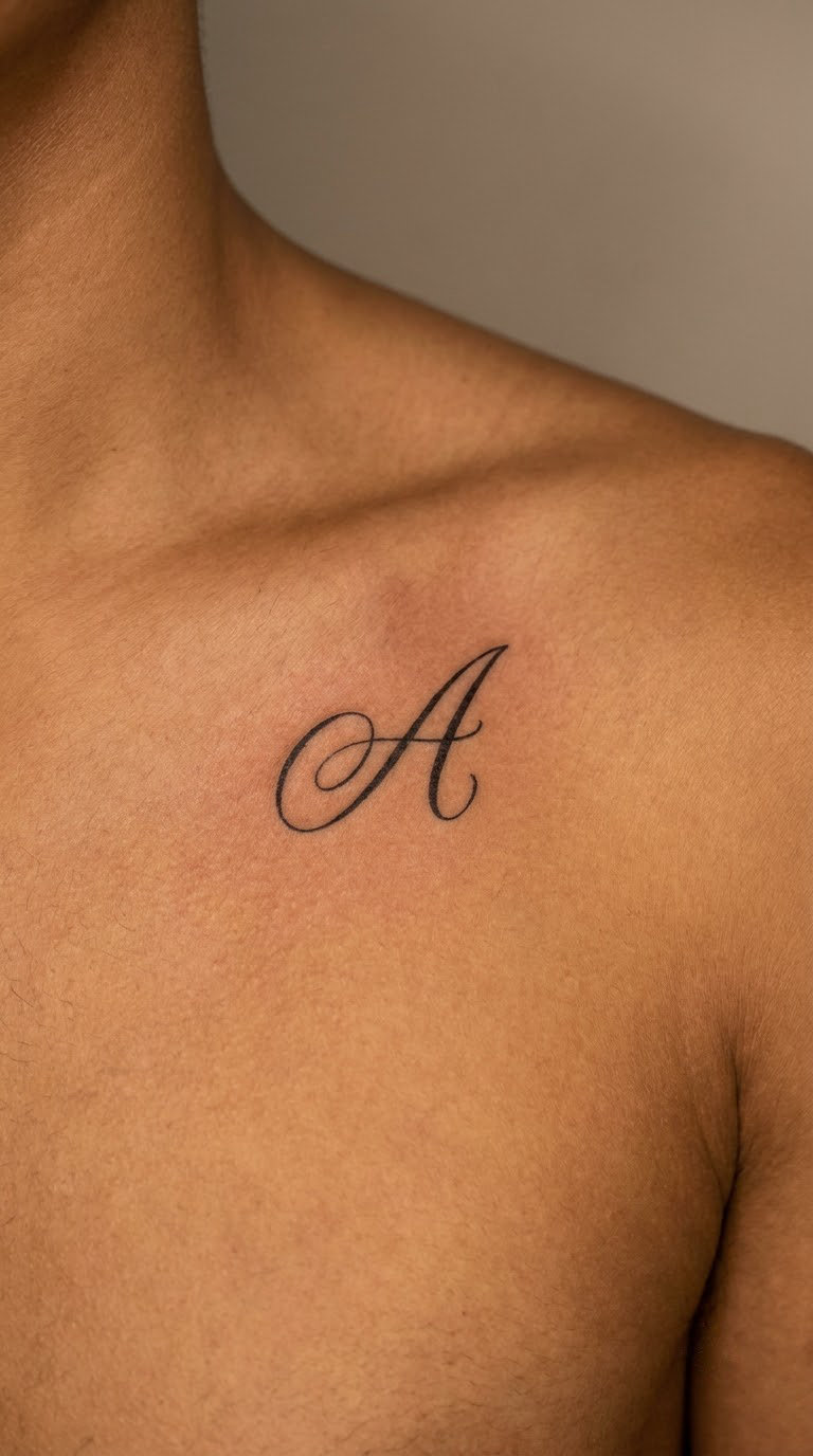 Monogram with Flourished Capital