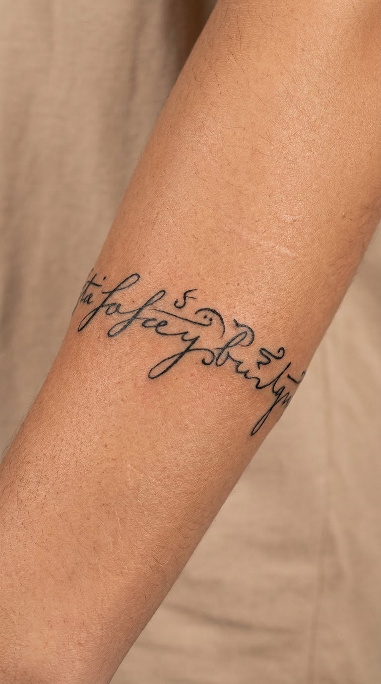 Music-Inspired Lyric in Small Script