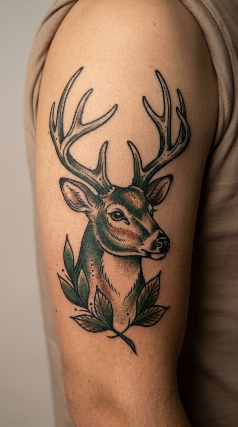Traditional Antlered Buck