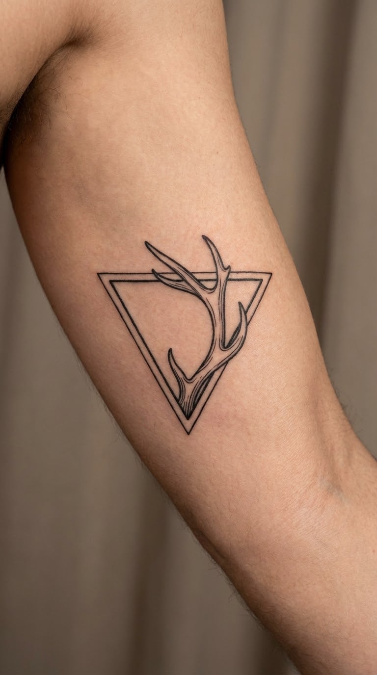 Geometric Antler Triangle