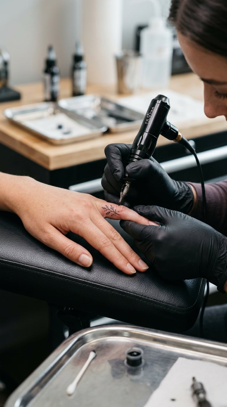 Finger Tattoo Cost and Session Time