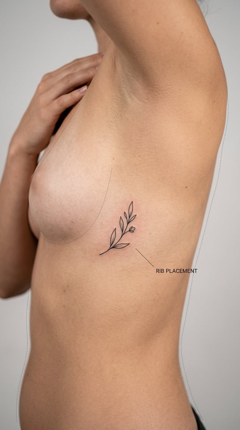 Best Rib Tattoo Placements and Design Sizes