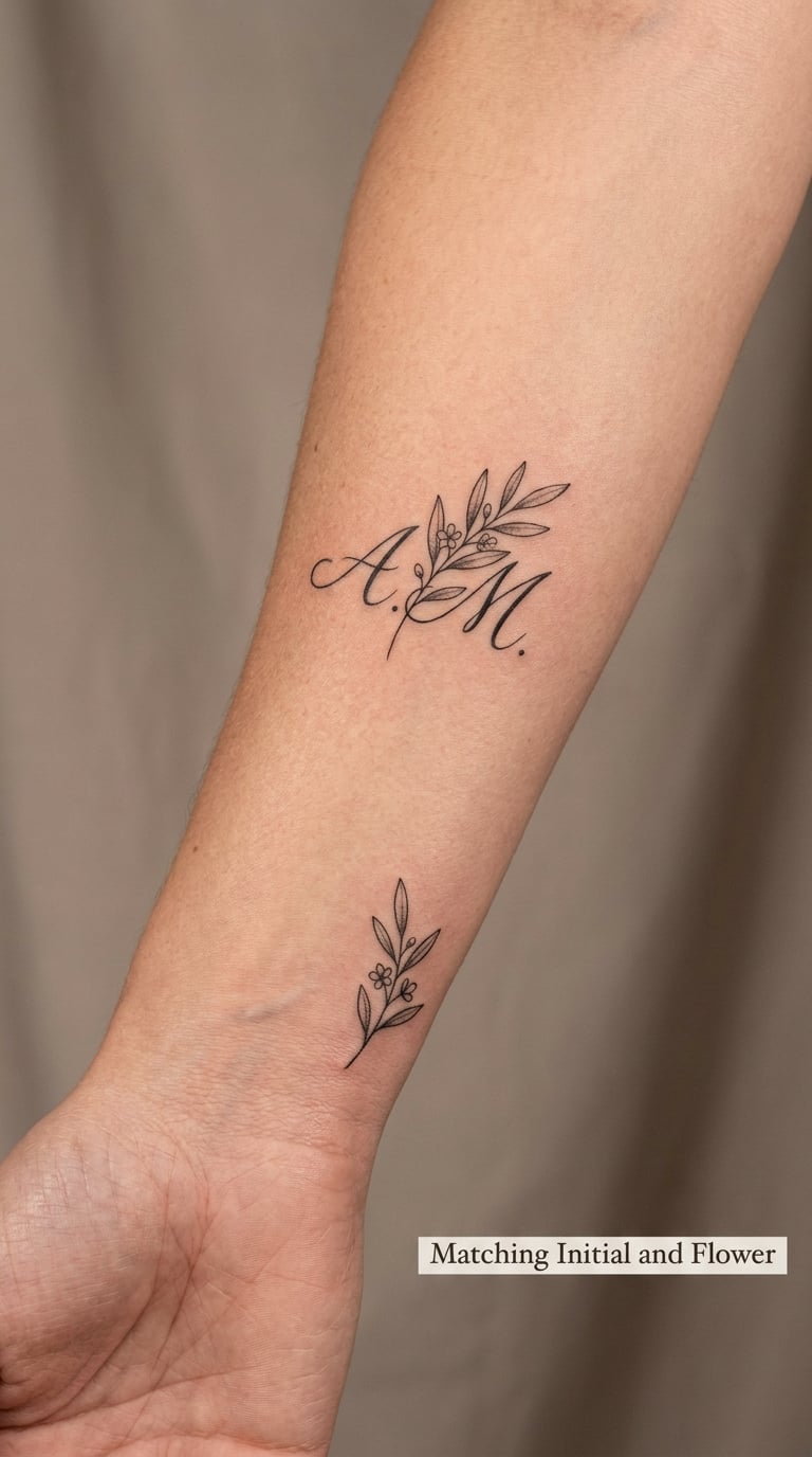 Matching Initial and Flower