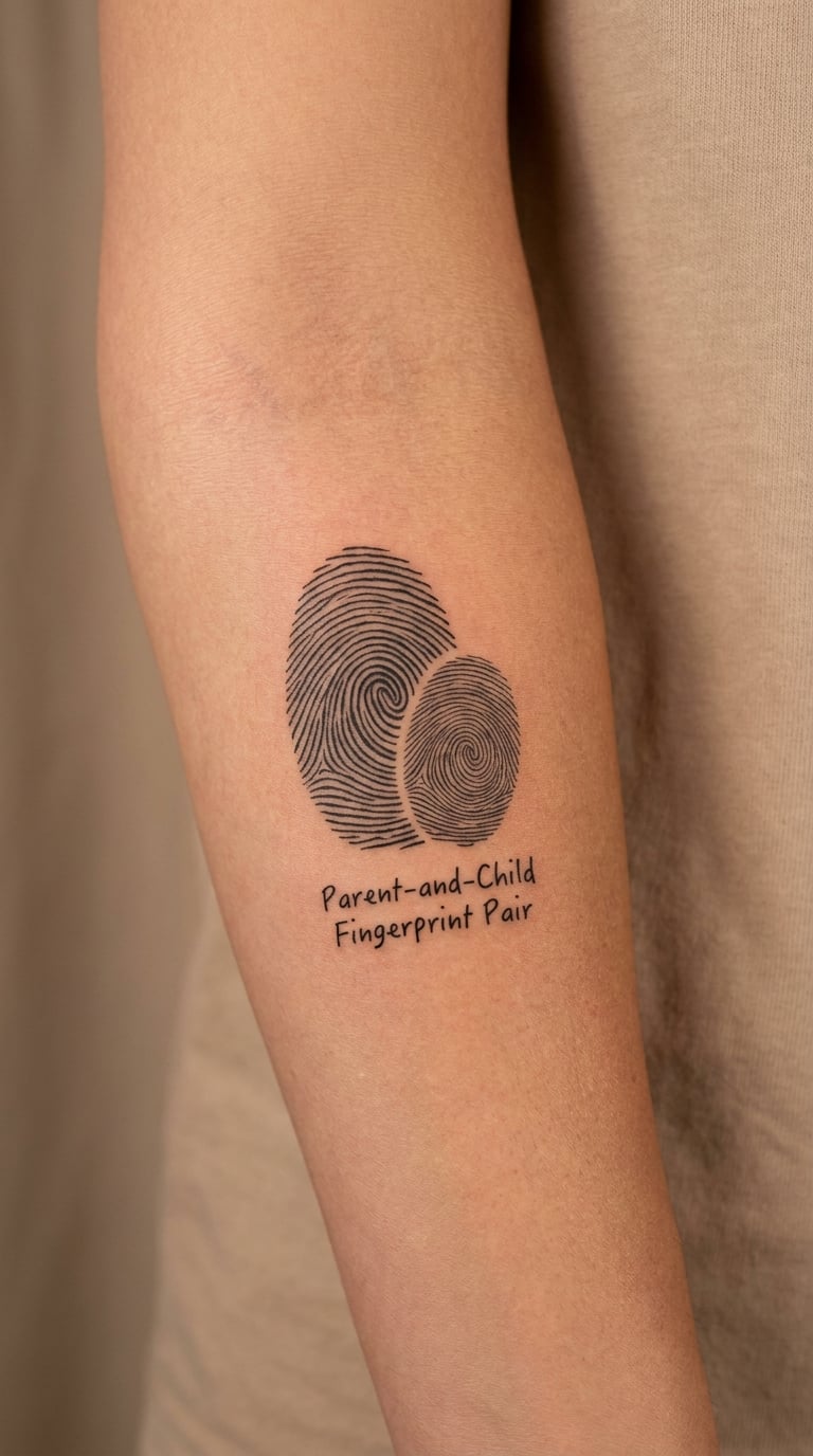 Parent-and-Child Fingerprint Pair