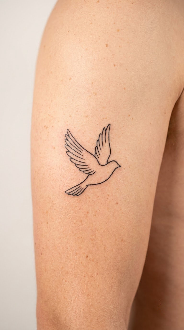 Minimal Bird in Flight