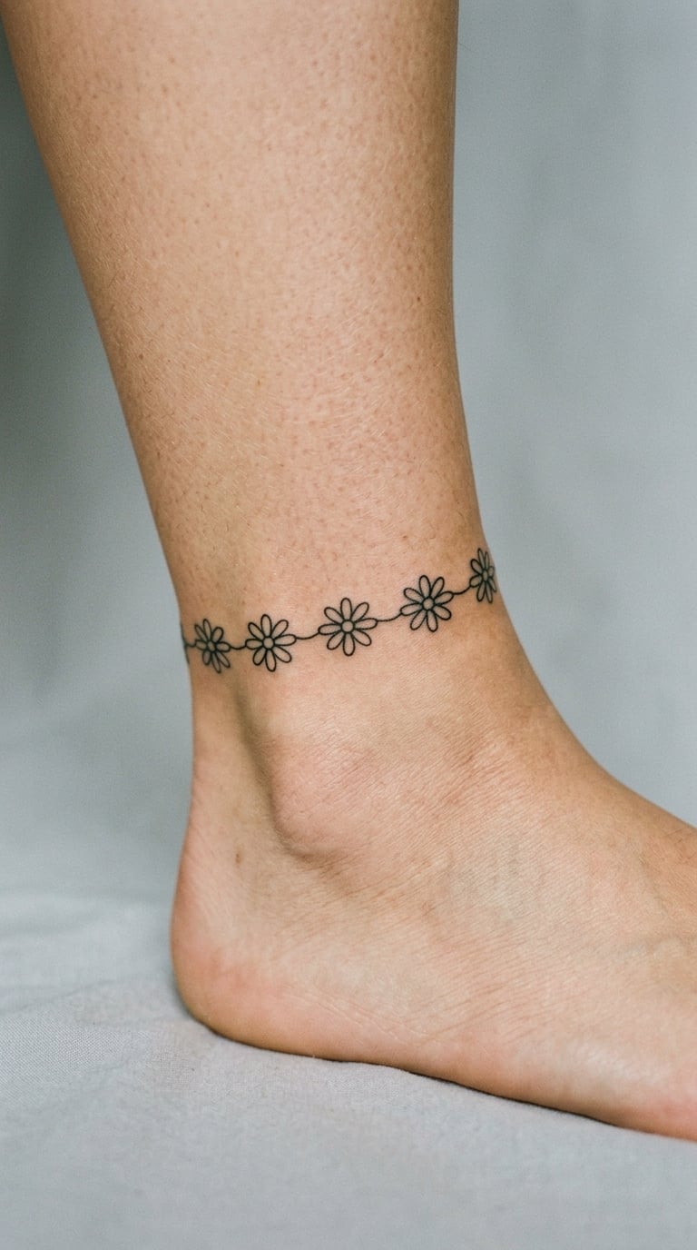 Daisy Chain in One Continuous Line