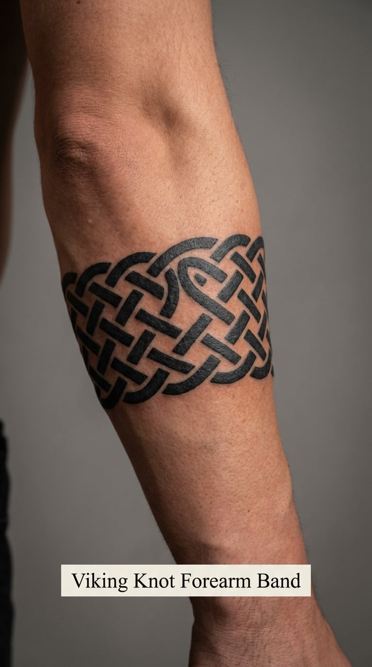 Viking Knot Forearm Band